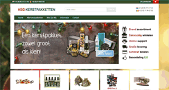 Desktop Screenshot of hsg-kerstpakketten.com